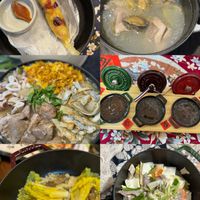可能是火鍋、豆腐、麵和文字的圖像