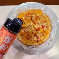 可能是歐姆蛋和文字的圖像