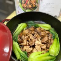 可能是豆腐、香菇和文字的圖像