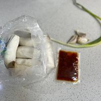 可能是香菇和豆腐的圖像