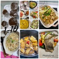 可能是豆腐、炒麵和文字的圖像