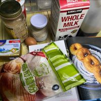 可能是食物和文字的圖像