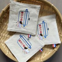 可能是餐巾環和文字的圖像