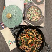 可能是豆腐、香菇和文字的圖像