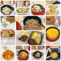 可能是豆腐、炒飯、蛋黃和文字的圖像