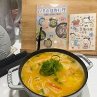 可能是拉麵、豆腐和文字的圖像