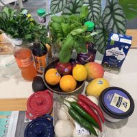 可能是食物和文字的圖像