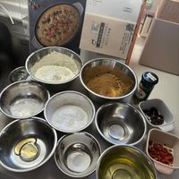 可能是北非小米飯和文字的圖像