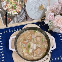 可能是粥、豆腐和文字的圖像