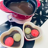 可能是甜點和起司火鍋的圖像