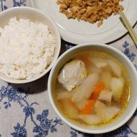 可能是豆腐和粥的圖像