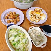 可能是火鍋、豆腐和麵的圖像