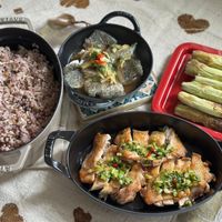 可能是豆腐、炒飯和文字的圖像