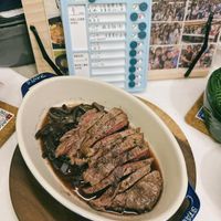 可能是肉排和文字的圖像