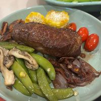 可能是肉排和香菇的圖像