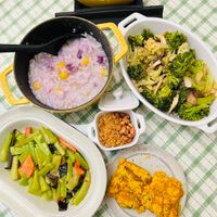 可能是豆腐、粥和文字的圖像