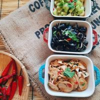 可能是豆腐和文字的圖像