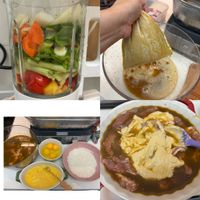 可能是麵、豆腐和粥的圖像
