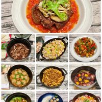 可能是炒飯、豆腐和文字的圖像