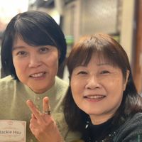 可能是一或多人和顯示的文字是「 ackie ackieHsu Hsu 」的圖像