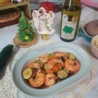 可能是蝦和文字的圖像
