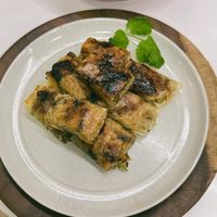 可能是豆腐和壽司的圖像