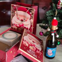 可能是蛋糕和顯示的文字是「 CHRISTMAS ತಕ್ಕ್ಕ್ಯಾ MERRY christmas Christmas 」的圖像