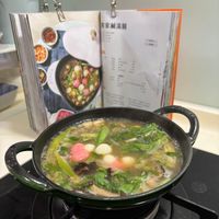 可能是粥、火鍋和文字的圖像
