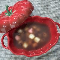 可能是焗豆和甜點的圖像