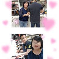 可能是一或多人、紅心和文字的圖像