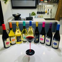 可能是葡萄酒和文字的圖像