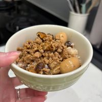 可能是蛋黃和粥的圖像