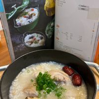 可能是粥和文字的圖像