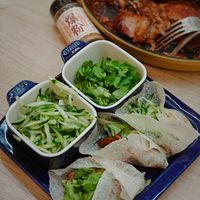 可能是麵、紫蘇和文字的圖像