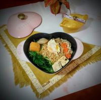 可能是豆腐、拉麵和文字的圖像
