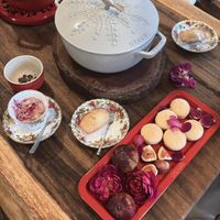 可能是椰子馬卡龍的圖像