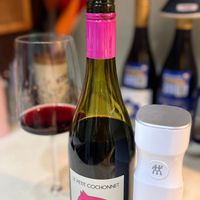 可能是顯示的文字是「然 유무 共 EPEIT ISPETTCOCHONNET PETIT COCHONNET 3 SYRAH SYRAH 」的圖像