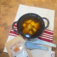 可能是粥、豆腐和文字的圖像