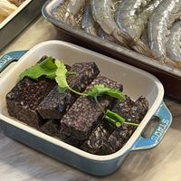 可能是豆腐和鯷魚的圖像