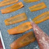 可能是煙燻鮭魚的圖像