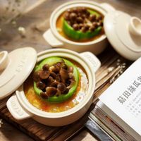 可能是粥、火鍋和文字的圖像