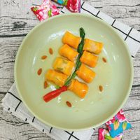 可能是麵包棒和豆腐的圖像