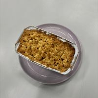 可能是脆皮奶酥蛋糕的圖像