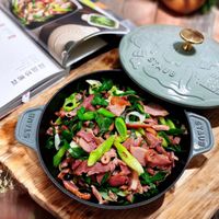 可能是‎顯示的文字是「‎製糖科製型 14 STAUB س STLUB E STAUB B‎ 」‎的圖像
