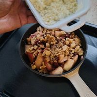 可能是蘋果、北非小米飯和牧羊人派的圖像
