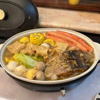 可能是起司火鍋和火鍋的圖像