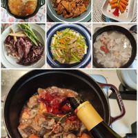 可能是麵、火鍋、燉小牛膝、義大利麵和文字的圖像