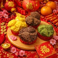 可能是炒麵和文字的圖像