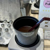 可能是泡茶器、咖啡機、起司火鍋和文字的圖像
