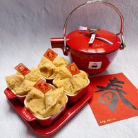 可能是豆腐、火鍋和文字的圖像
